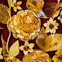 Картина янтарная "Цветы" 124х103 см, фотография 6. Интернет-магазин ЛАВКА ПОДАРКОВ