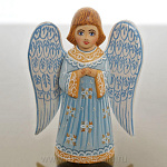0017556  Статуэтка  АНГЕЛ малый В АССОРТИМЕНТЕ дерево