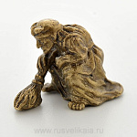 0016903 Бронза КОЛОКОЛЬЧИК "Баба Яга"