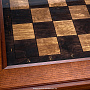 Деревянный шахматный стол 77х77 см, фотография 12. Интернет-магазин ЛАВКА ПОДАРКОВ
