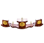 Настольный набор из дерева "Президент"