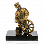 Бронзовая статуэтка "Колёсник", фотография 1. Интернет-магазин ЛАВКА ПОДАРКОВ