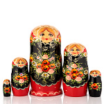 0059762 -5 мест 18 см  Матрешка "МАКИ"