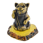 0058570/777 Сувенир Кошка с нитками Сувенир (белый)