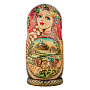 Матрешка "Тройка" 15 мест, фотография 2. Интернет-магазин ЛАВКА ПОДАРКОВ