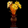 Композиция из янтаря "Цветы в вазе", фотография 6. Интернет-магазин ЛАВКА ПОДАРКОВ