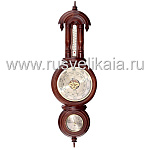 /М-4  МЕТЕОСТАНЦИЯ настенная  "Барометр" 78*24*18см М-4 РВ Нат.дерево  