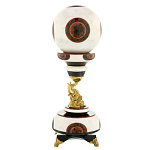 0049085 Нат.камень Сувенир Антистресс Слон-Футбольный мяч