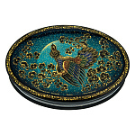 0076791 Лаковая миниатюра Шкатулка "Глухарь" 15*10см 51,27