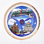 Сувенирная тарелка "Москва", фотография 5. Интернет-магазин ЛАВКА ПОДАРКОВ