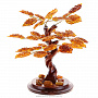 Денежное дерево из янтаря 30 листьев, фотография 1. Интернет-магазин ЛАВКА ПОДАРКОВ
