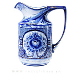 /коб Гжель Кувшин "Арго" 28*15см Авт. Алехин С.С.