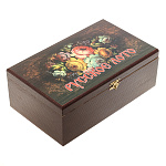 0053742 ИГРА РУССКОЕ ЛОТО "ЦВЕТЫ" в дер коробе