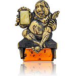 0045972/1006 Сувенир Магнит Любитель пива Сувенир (комбинированный)