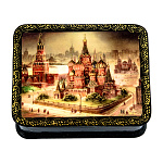 Шкатулка "Москва. Храм Василия Блаженного"