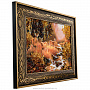 Картина янтарная "Олени" 40х60 см, фотография 2. Интернет-магазин ЛАВКА ПОДАРКОВ