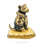 Статуэтка с янтарем "Собака Шарик", фотография 2. Интернет-магазин ЛАВКА ПОДАРКОВ