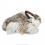 Игрушка из меха "Пушистый кролик", фотография 4. Интернет-магазин ЛАВКА ПОДАРКОВ