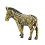 Бронзовая статуэтка "Зебра", фотография 2. Интернет-магазин ЛАВКА ПОДАРКОВ