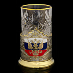 0055149 Златоуст Подстаканник РФ триколор SUV-7397