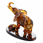 Скульптура из янтаря "Слон с камнем", фотография 4. Интернет-магазин ЛАВКА ПОДАРКОВ