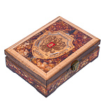 Домино янтарное "Герб ФСБ"