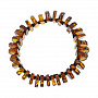 Браслет из натурального янтаря "Мандарины", фотография 1. Интернет-магазин ЛАВКА ПОДАРКОВ