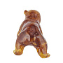Статуэтка из янтаря "Медвежонок", фотография 3. Интернет-магазин ЛАВКА ПОДАРКОВ