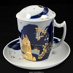 0019644/81.22652.00.1 ЛФЗ БОКАЛ+БЛЮД/КРШ Снежн. утро "Ночное"3пр 380млТН1