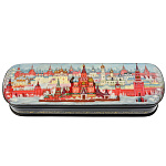 0061016 Лаковая миниатюра Шкатулка "Москва"  20*6см (928)