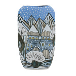  Керамика ВАЗА Лодка малая"ЗИМНЯЯ СКАЗКА"