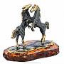 Статуэтка с янтарем "Лошади", фотография 2. Интернет-магазин ЛАВКА ПОДАРКОВ