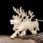 Скульптура из кости "Оленья упряжка", фотография 8. Интернет-магазин ЛАВКА ПОДАРКОВ
