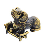 0047488/924.1 Сувенир Собака Такса на скамейке б/п Сувенир