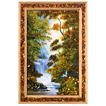 0072584-28*20см ПАННО настенной ПЕЙЗАЖ № 22 (янтарная крошка)