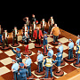 Шахматы с оловянными фигурами "ГИБДД", фотография 4. Интернет-магазин ЛАВКА ПОДАРКОВ
