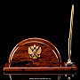 Настольный набор из натурального камня «Герб РФ», фотография 1. Интернет-магазин ЛАВКА ПОДАРКОВ