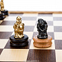 Шахматы деревянные с металлическими фигурами "Сказка", фотография 5. Интернет-магазин ЛАВКА ПОДАРКОВ