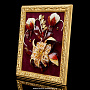 Панно янтарное "Лилии тигровые", фотография 2. Интернет-магазин ЛАВКА ПОДАРКОВ