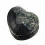 Сувенир из натурального камня "Сердце". Яшма зеленая, фотография 2. Интернет-магазин ЛАВКА ПОДАРКОВ