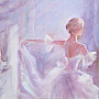 Картина "Балерина у зеркала" 50х70 см, фотография 3. Интернет-магазин ЛАВКА ПОДАРКОВ