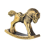 Лошадь Символ 2026 года. Статуэтка "Конь-качалка"