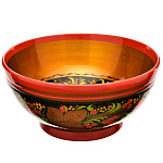 /8*25см-зел-ф Хохлома ЧАШКА 8*25см зеленый фон