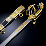 0066294 Златоуст Оружие сувенирное ПАЛАШ МОРСКОЙ