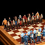 Шахматы с оловянными фигурами "ГИБДД", фотография 3. Интернет-магазин ЛАВКА ПОДАРКОВ
