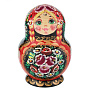 Матрешка "Цветы" 10 мест, фотография 2. Интернет-магазин ЛАВКА ПОДАРКОВ