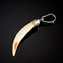 Подвеска-амулет из клыка крокодила, фотография 3. Интернет-магазин ЛАВКА ПОДАРКОВ