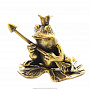Бронзовая статуэтка "Лягушка со стрелой", фотография 1. Интернет-магазин ЛАВКА ПОДАРКОВ