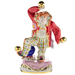 0050370/533000П ВФЗ Скульптура "Клоун с шаром"37см Уп Францъ Гарднеръ) ДО