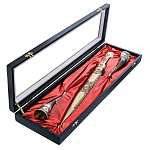 300858-Сувенирное Оружие Кинжал КУБАЧИ+2РОГА. ФР П/У